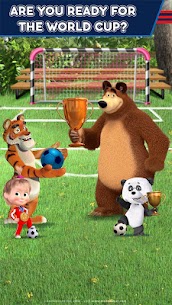 Masha and the Bear  Football Mod Apk Download 2