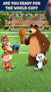 Masha and the Bear: Football 1.3.8 screenshots 2