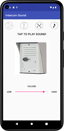 Android application Intercom Sound screenshort