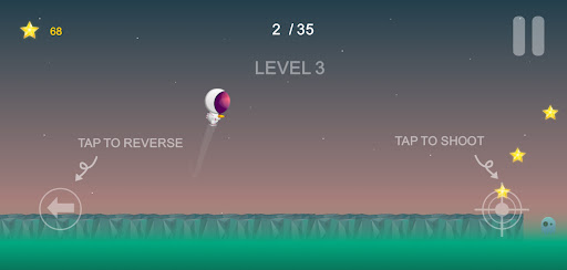Android application Astro Jumper - Adventure Game screenshort