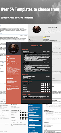 Simple CV - CV & Resume Maker Screen 3