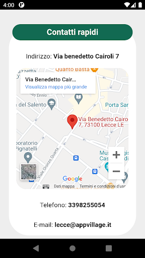 Android application iBirrattieri Lecce screenshort