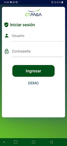 CTPAGA Screen 2