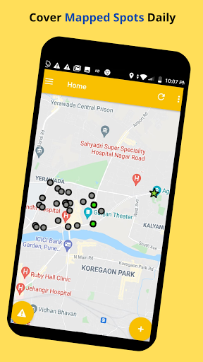 My Safe Pune | Internal App Screen 3