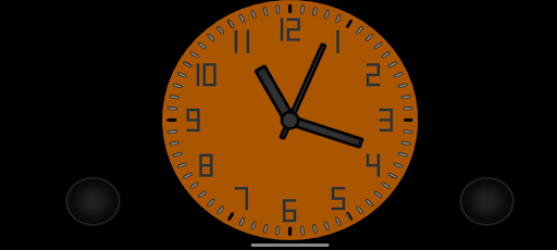 Android application Analog alarm clock hpm screenshort