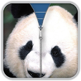 Panda Zipper ScreenLock icon
