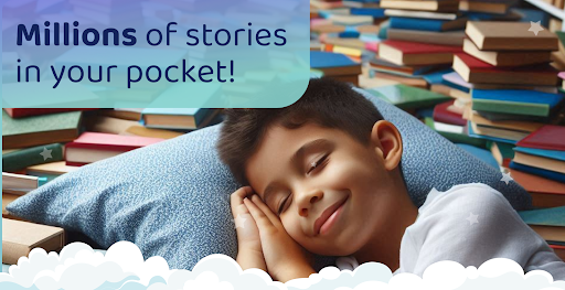 Screenshot of The Dream Box, Bedtime stories
