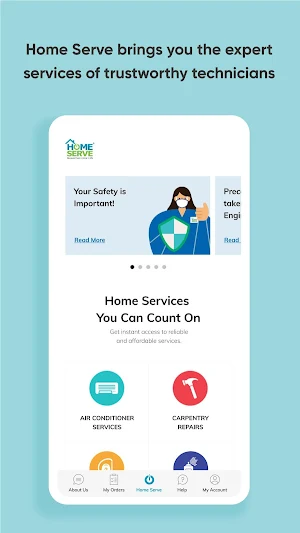 Home Serve screenshot 1