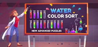 SortPuz Water Color Sort Pro - Screenshot 1