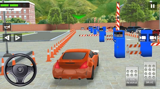 도시 자동차 드라이빙 & 파킹 학교 테스트 시뮬레이터