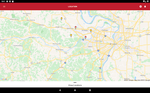 Screenshot of EUConnect