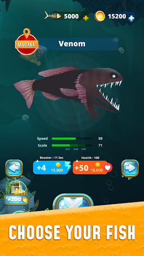 Grow Fish.io : Fish Hunter Screen 2