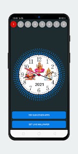 Modded Gods Analog Clock and Live Wal Apk New 2022 3