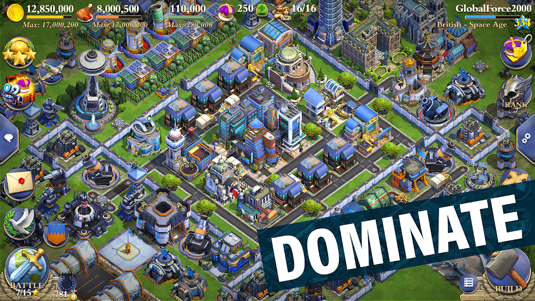 DomiNations 12.1350.1350 APK + Mod (Unlimited money) para Android