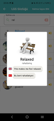 Android application YÖKDİL - YDS - YDT İngilizce screenshort