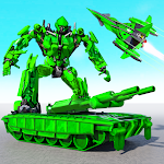 Cover Image of Unduh Transformasi Mobil Jet Robot Tentara 1.14 APK