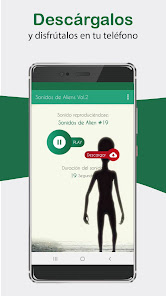 Captura de Pantalla 3 Sonidos de Aliens y OVNI. android