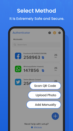 Authenticator App Screen 3