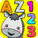 Cover Image of Baixar A-Z Animal Alphabet kids games  APK