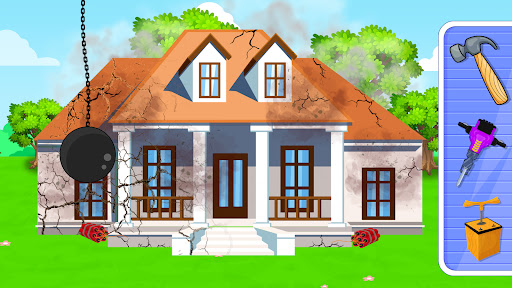 Android application Home Builder Construction Game screenshort