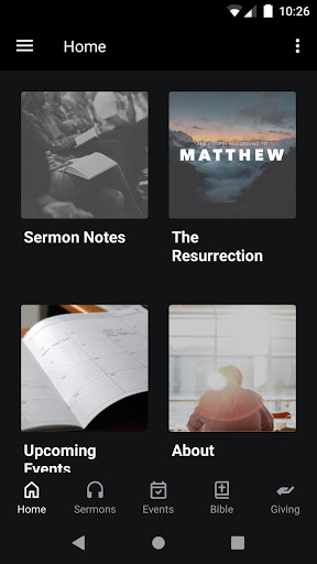 Android application Risen Christ Fellowship screenshort
