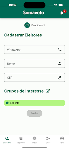 Somavoto Screen 2