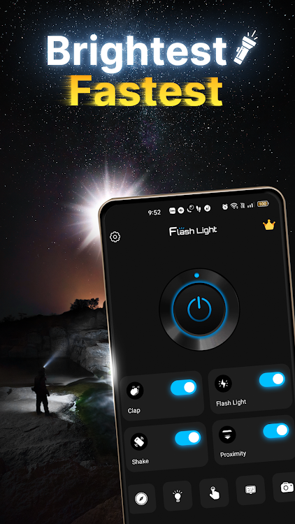Flashlight: Strobe Light & LED - 1.2.5 - (Android)