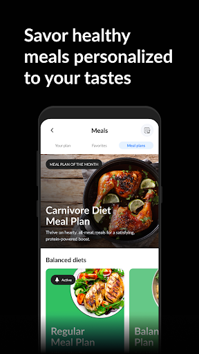 Screenshot of Perfect Body - Meal planner