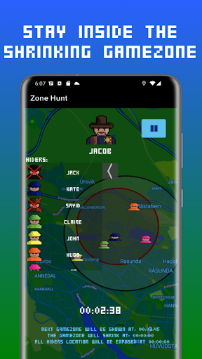ZONE HUNT - IRL Hide and Seek Screen 2