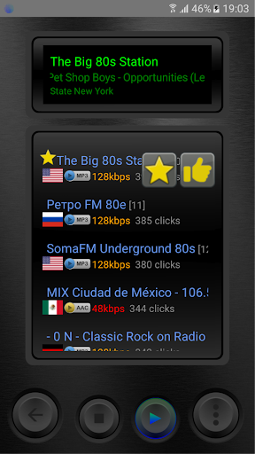 Internet Radio Player Screen 2
