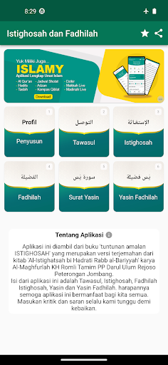 Istighosah Dan Fadhilah