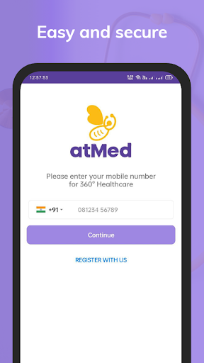 ATMED Healthcare - Vendor APP Screen 2