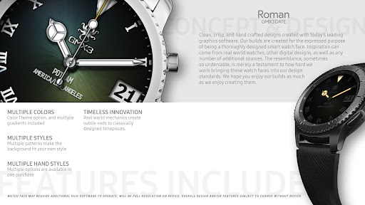 Android application GMX3 Roman Date screenshort