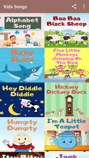 Android application Kids Songs screenshort