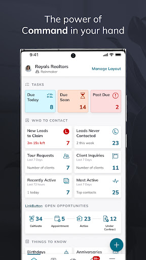 Android application KW: Command screenshort