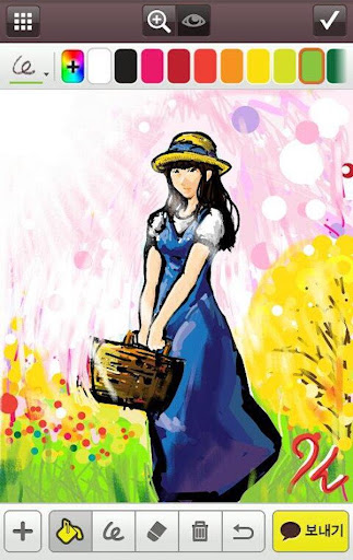 Android application Drawingtalk - Easy drawing app screenshort