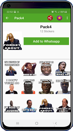 Funny Memes Stickers Screen 3