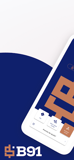 Android application B91 Conta screenshort