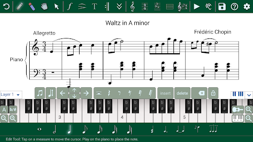 Android application Music Writer - Music Composer screenshort