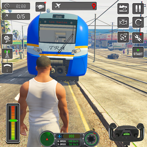 Railway Train Simulator Game logo