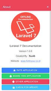 Laravel 7 Documentation
