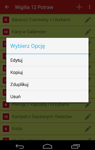 Wigilia 12 Potraw - Przepisy