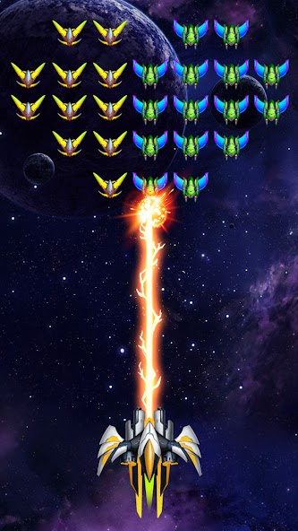 Galaxy Invaders: Alien Shooter 2.9.43 APK + Mod (Unlimited money) untuk android