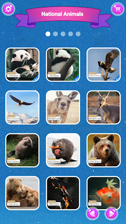 Game screenshot National Animals Puzzle mod apk