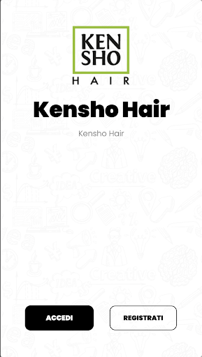 Android application Kensho Hair screenshort