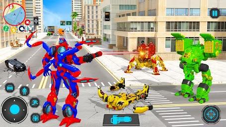 Spider Robot: Robot Car Games