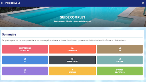 Piscine Facile : Tutoriels screenshot 7