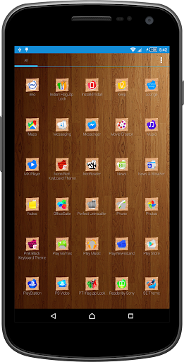 Wood Theme and Launcher