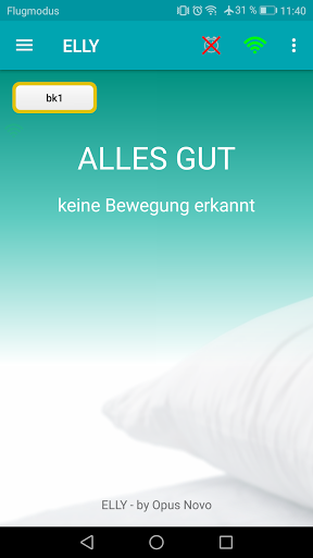 Android application ELLY by OPUS NOVO screenshort