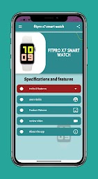 fitpro x7 smart watch